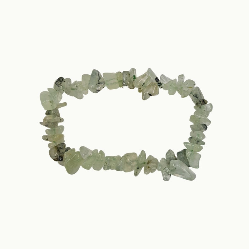 Pulsera de piedra Prehnita