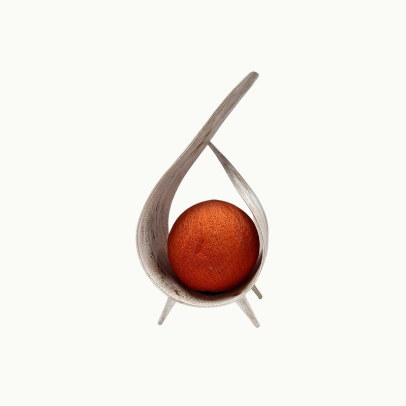 Lámpara de hojas de cocotero rulo
