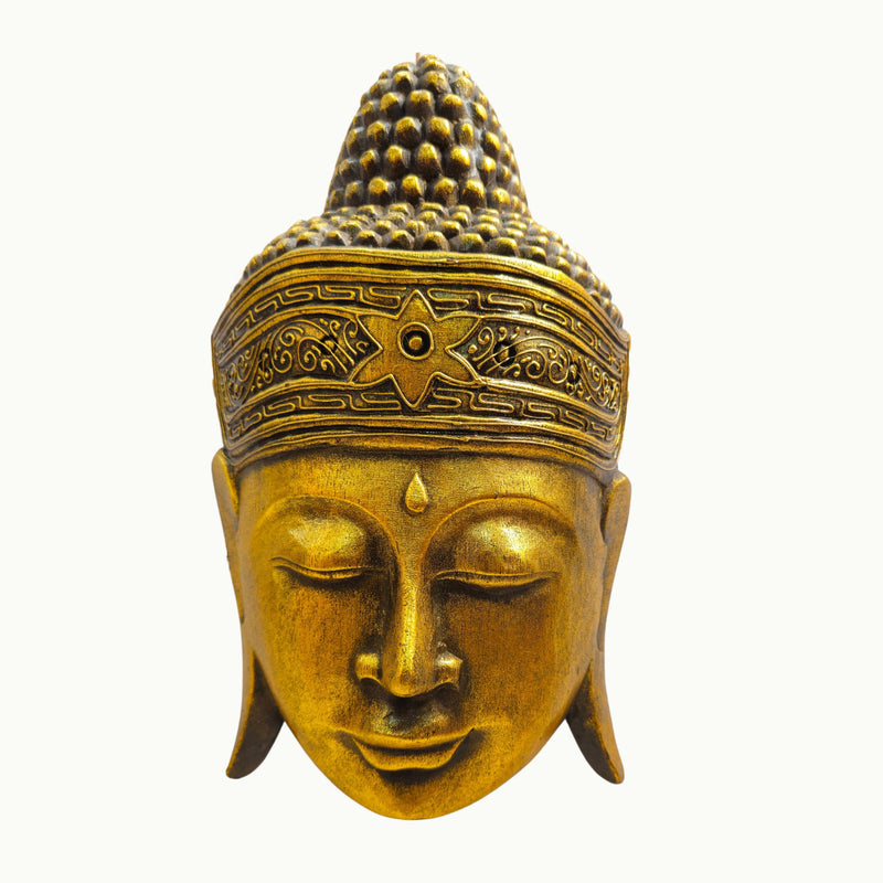 Máscara de Buda Dorada