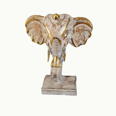 Busto cabeza de Elefante