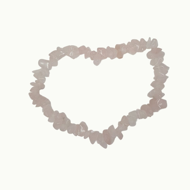 Pulsera de piedra Cuarzo Rosa