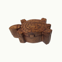 Caja puzzle de madera Tortuga