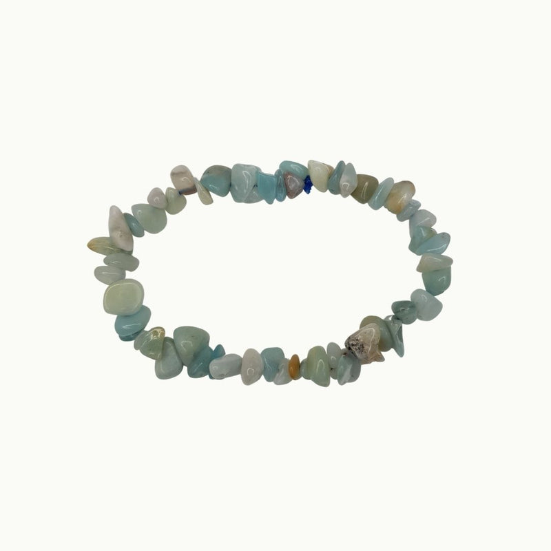 Pulsera de piedra Amazonita