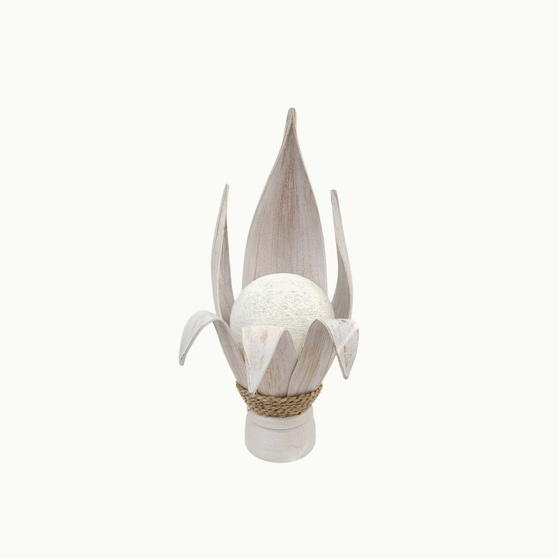 Lámpara de 6 hojas de cocotero corona