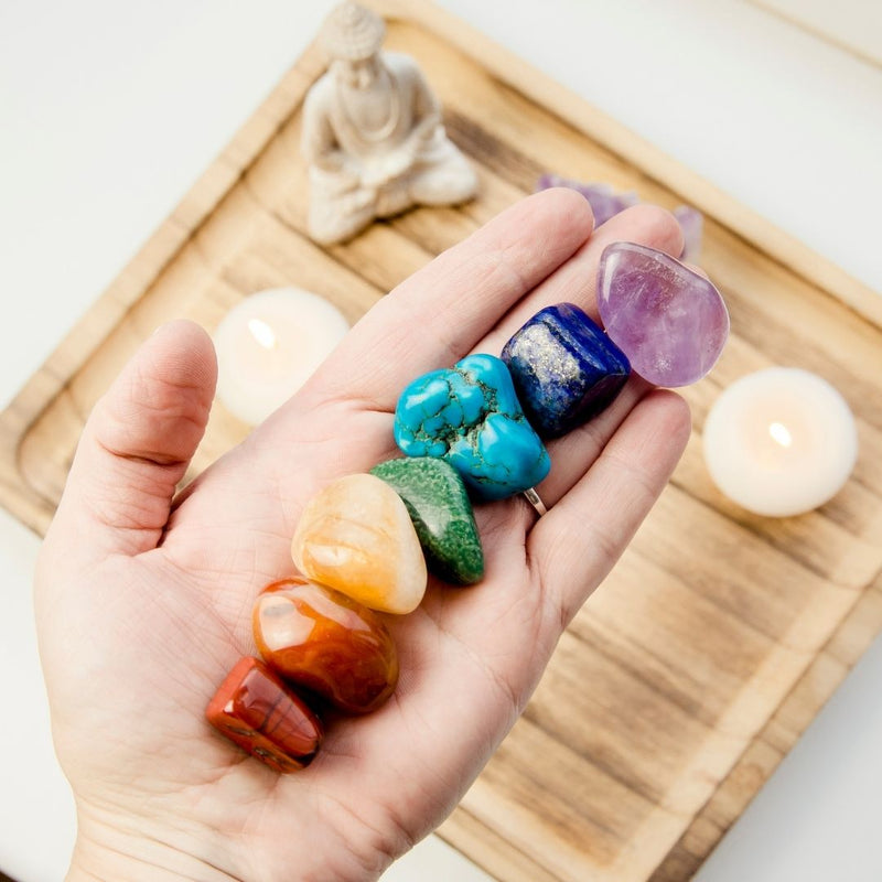 Kit  de 7 piedras Chakras